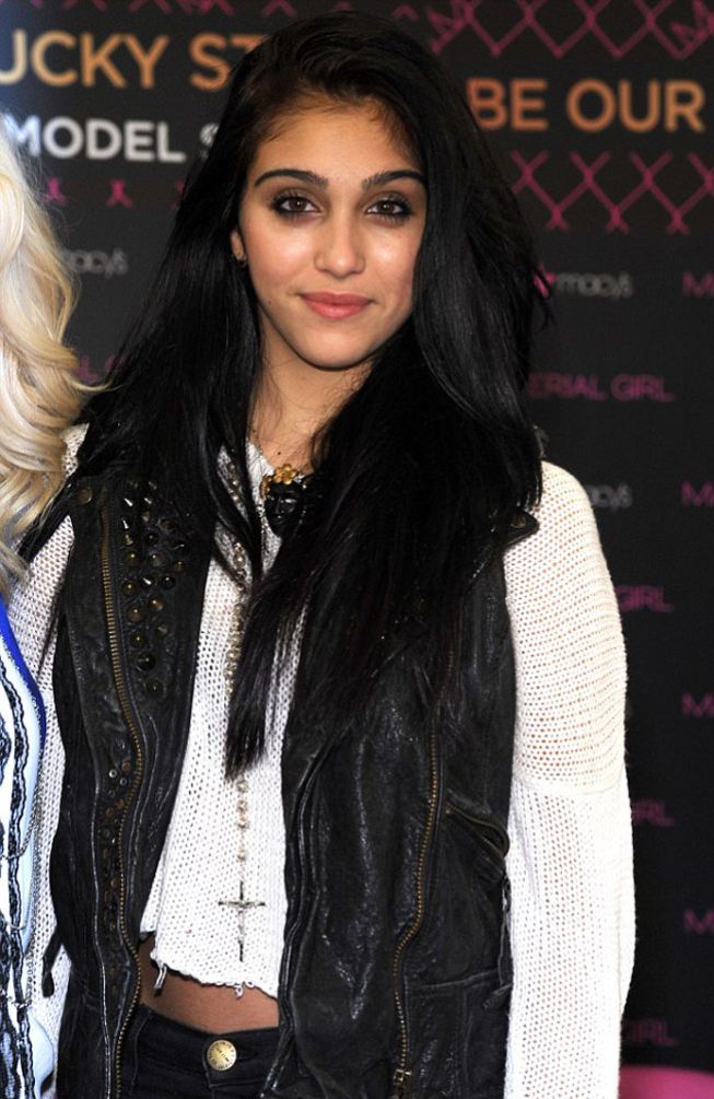 Lourdes León, hija de Madonna. A sus 18 años se encargará de gestionar la firma de ropa 'Material Girl' que creó junto a su madre.