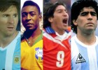 10 craks del fútbol que nunca han ganado la Copa América