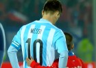 Messi y el selfie con un niño chileno justo tras la derrota
