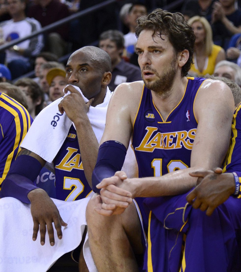 Los Lakers sufrieron la primera derrota con la camiseta de Kobe Bryant