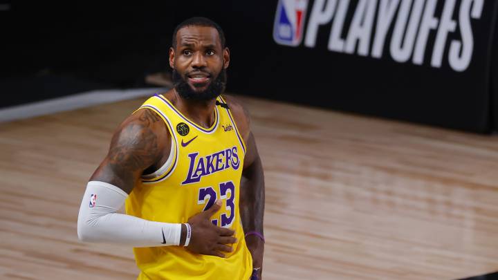 Construir sobre puntada predicción LeBron y sus Lakers dominan la venta de camisetas en la NBA - AS.com