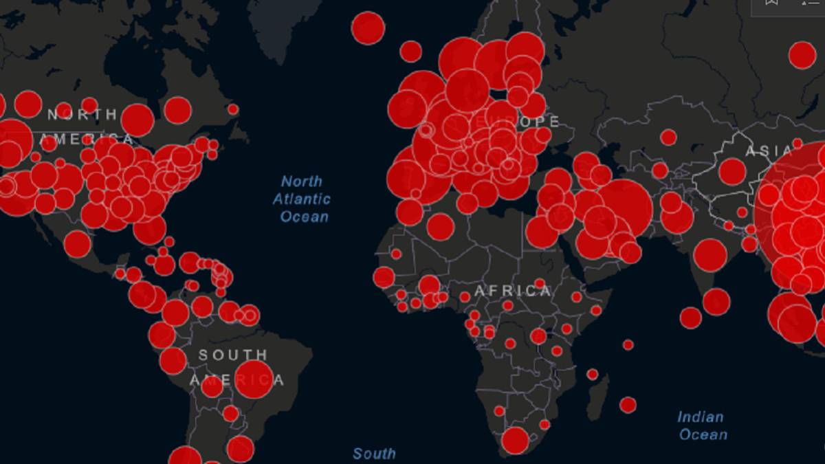 Mapa del coronavirus en el mundo, en tiempo real: casos ...
