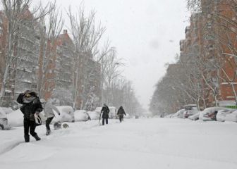 Nieve y frío intenso en Madrid: los expertos actualizan la