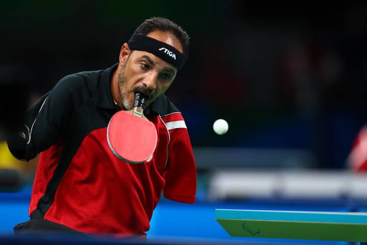 Juegos Paralímpicos: Del egipcio que juega a ping-pong con la boca al  Maradona ciego: lo más flipante de las Paralimpiadas 