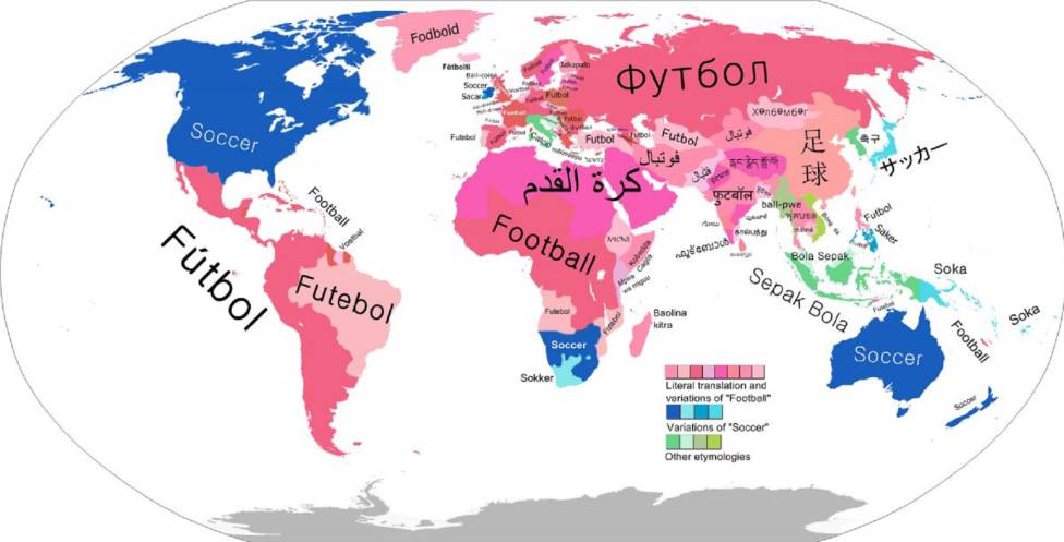 Cómo se conoce al fútbol en Inglaterra