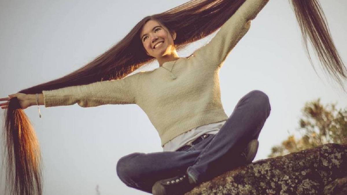 La Persona Con El Pelo Mas Largo Del Mundo Es Argentina Y Su Melena Alcanza 1 52 Metros As Com