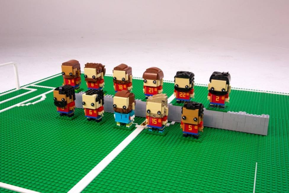Mundial: Así son los jugadores de la Selección en forma de LEGO 