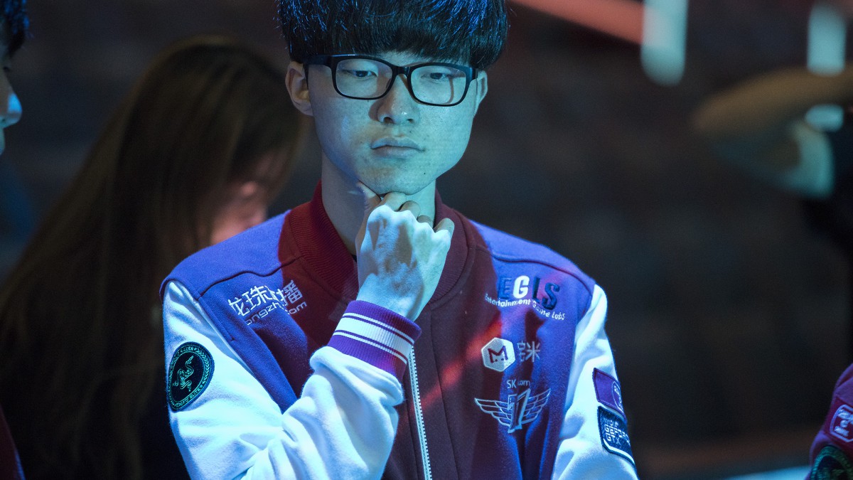 Faker, a Korean 'League of Legends' eSports legend at only 25