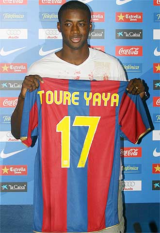 Mancha Honestidad vendaje Touré Yaya asume el reto de convertirse en el nuevo Vieira - AS.com