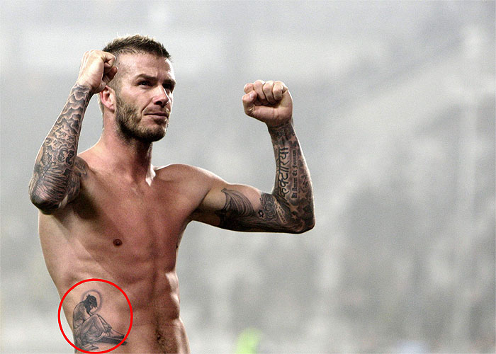 Beckham luce nuevo tatuaje - AS.com