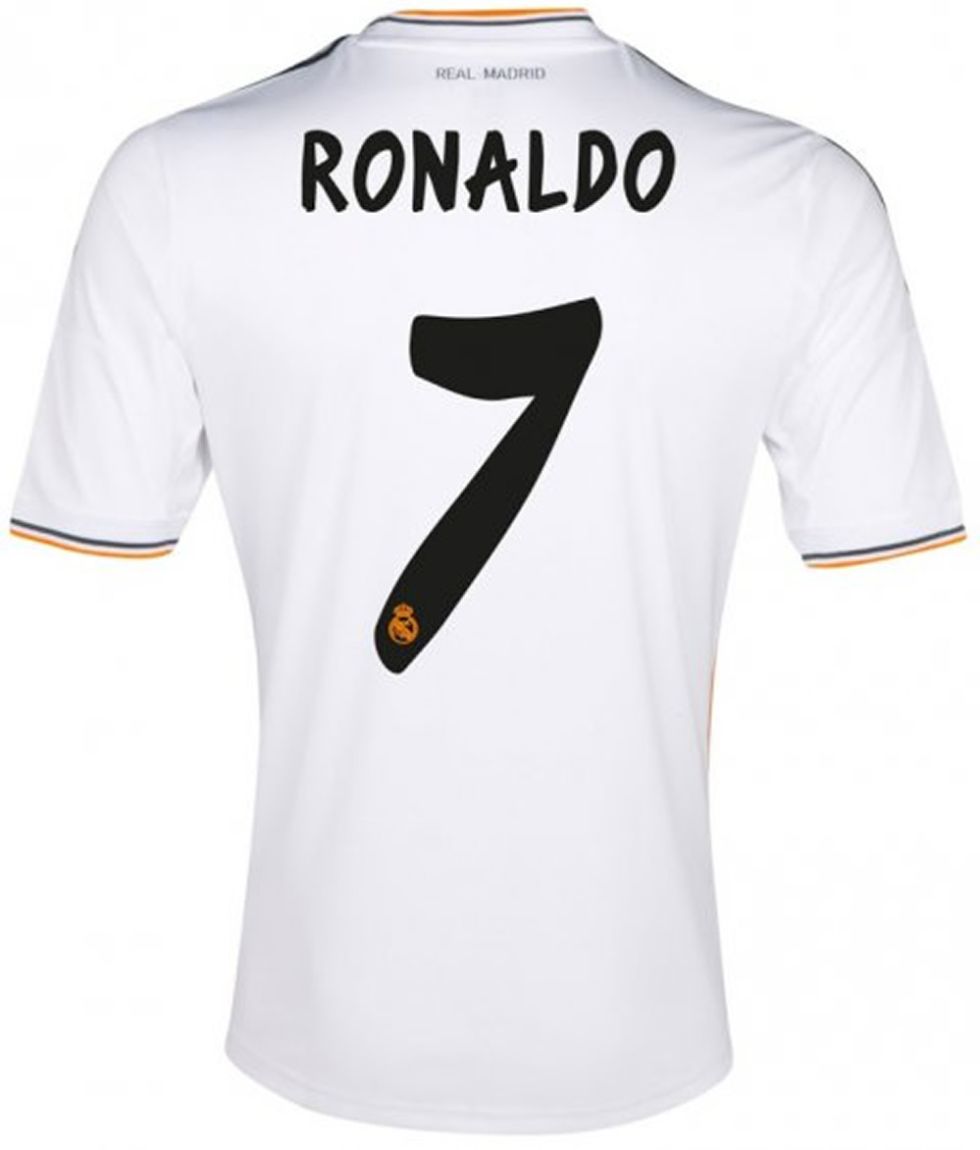 Cristiano fue el jugador que más camisetas vendió en 2013 