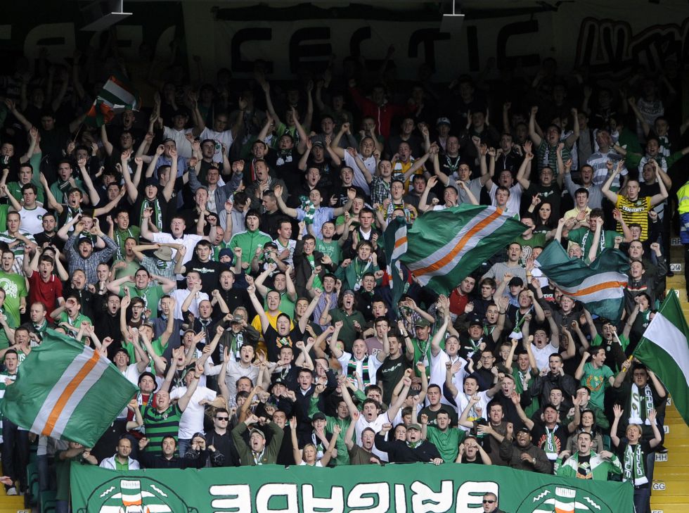 La brigada verde del Celtic invade Madrid: 10.000 escoceses y un