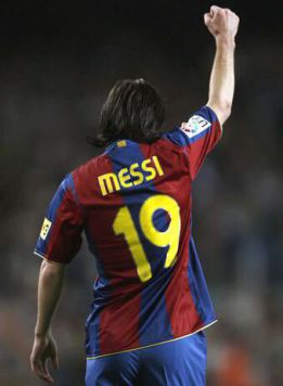 messi camiseta 19