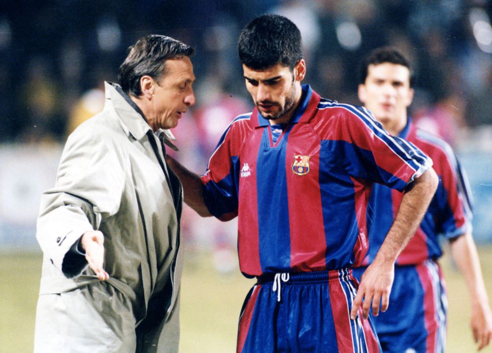 Resultado de imagen de cruyff entrenador ajax