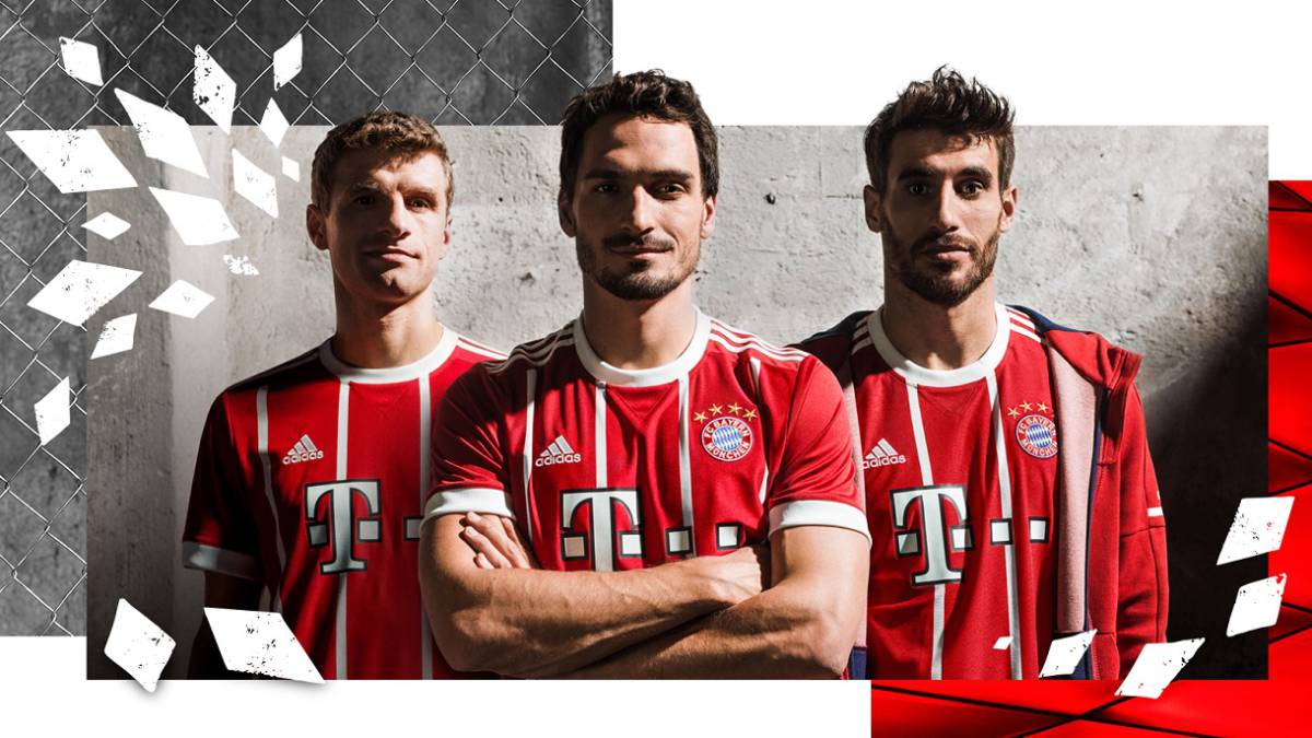 camiseta bayern munich 2017