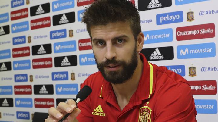 Piqué: "No es mi caso, pero podría jugar en la Selección española..." - AS.com