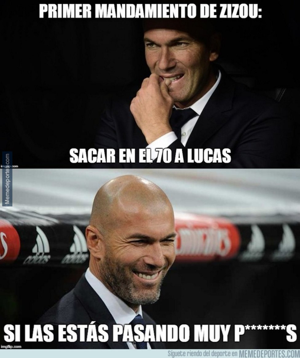 Zidane Y Ramos Protagonistas De Los Memes Del Madrid Villarreal