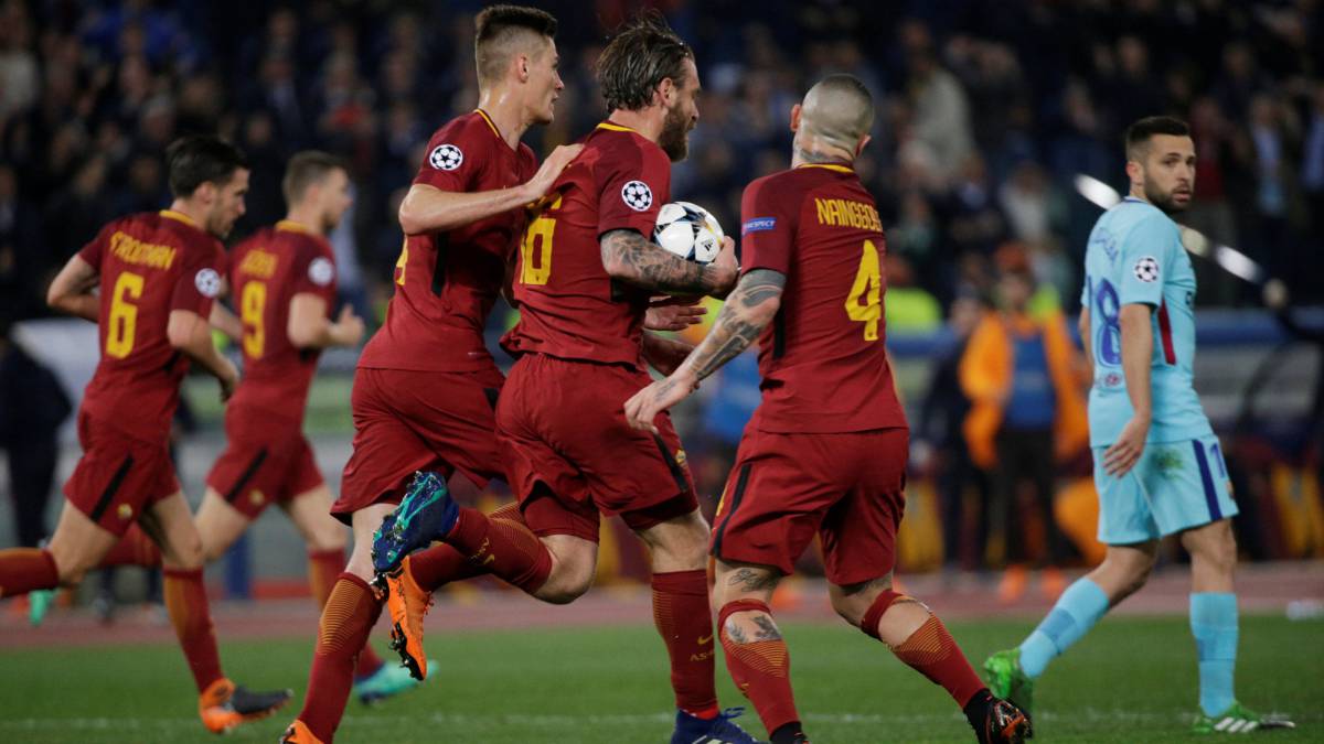 Roma 3 0 Barcelona Resumen Resultado Y Goles Champions League As Com
