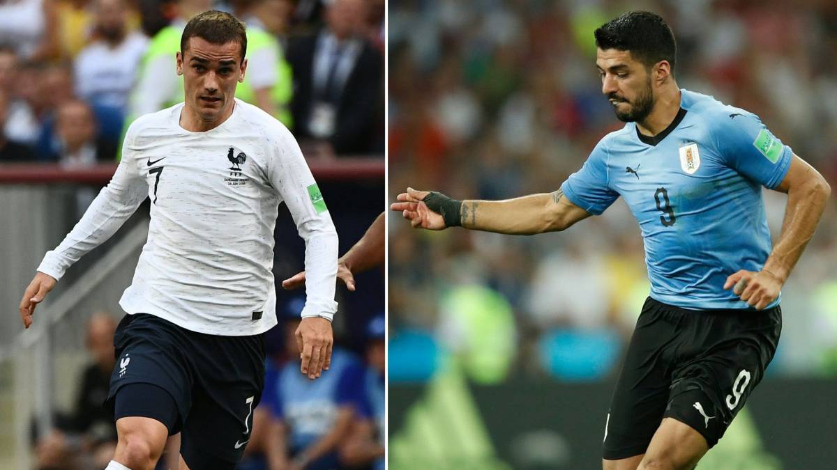 juego francia vs uruguay en vivo online