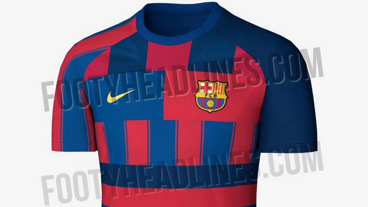 Barcelona Filtran una posible camiseta del Barcelona de edición limitada -  AS.com