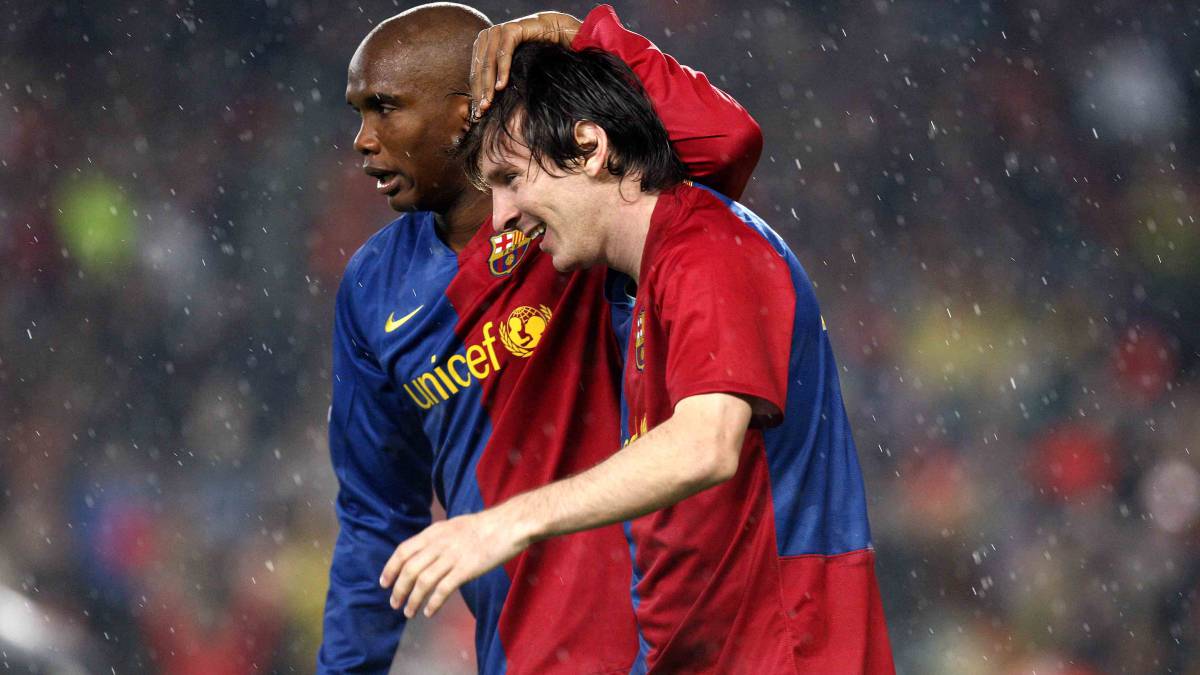 Messi y el ejemplo de Etoo con la Bota de Oro - AS.com