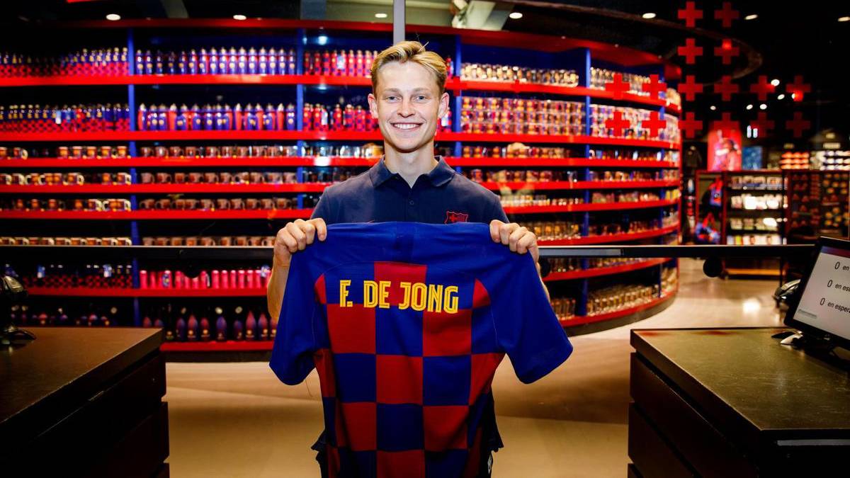 camiseta frenkie de jong