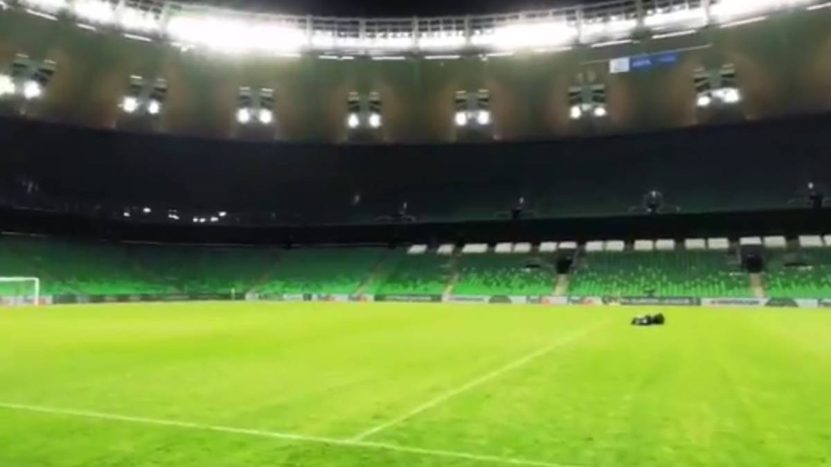 El Getafe Muestra El Estadio Del Krasnodar En Sus Redes As Com