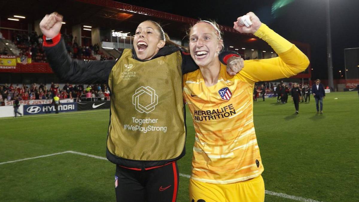 FÚTBOL FEMENINO Lola Gallardo vs Van Veenendaal: la portería del ...