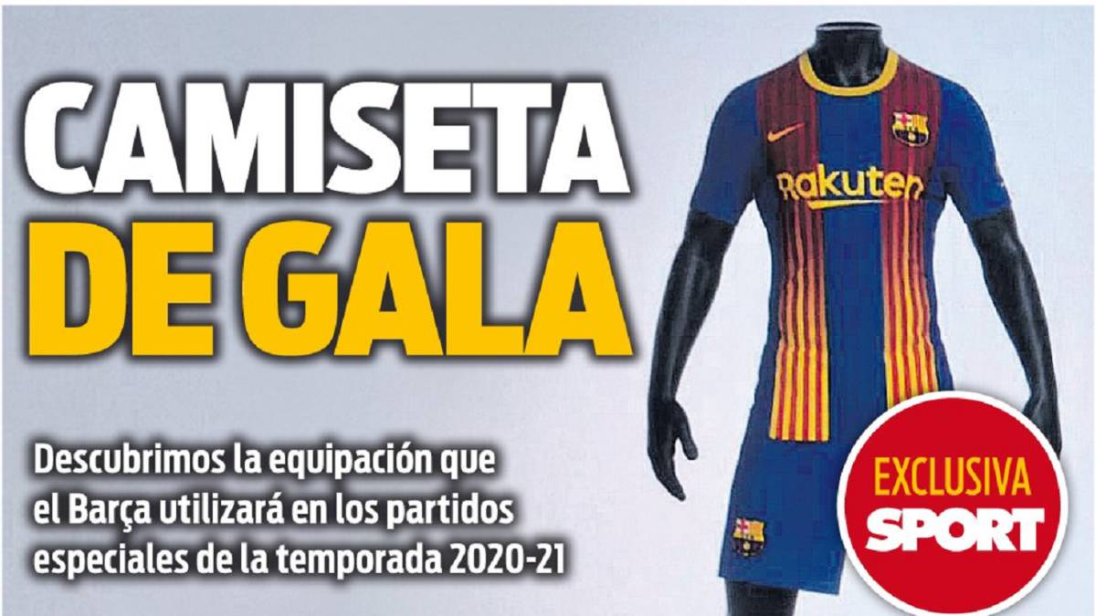 Barcelona Barca 20 21 Camiseta Azulgrana Con La Senyera Incorporada As Com