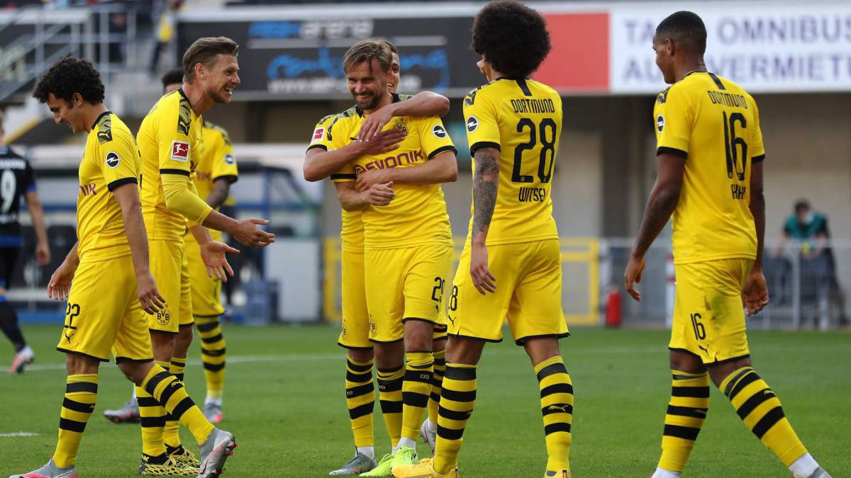 Resumen Y Goles Del Paderborn Vs Borussia Dortmund De Bundesliga As Com