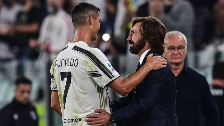 Pirlo debuta en la Juventus con triunfo y anotación de Ronaldo