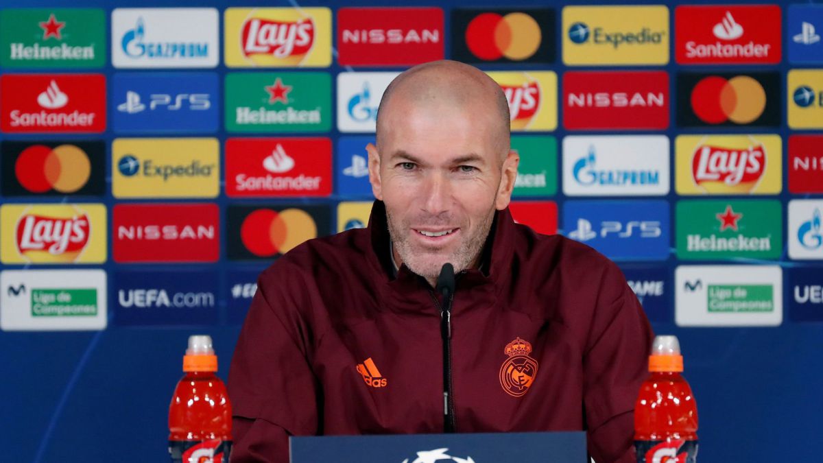 Zidane: "Sólo pienso el partido, luego el club hará lo que tenga que hacer" - AS.com