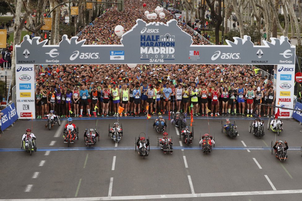 Las imágenes de la Media Maratón las calles de Madrid - AS.com