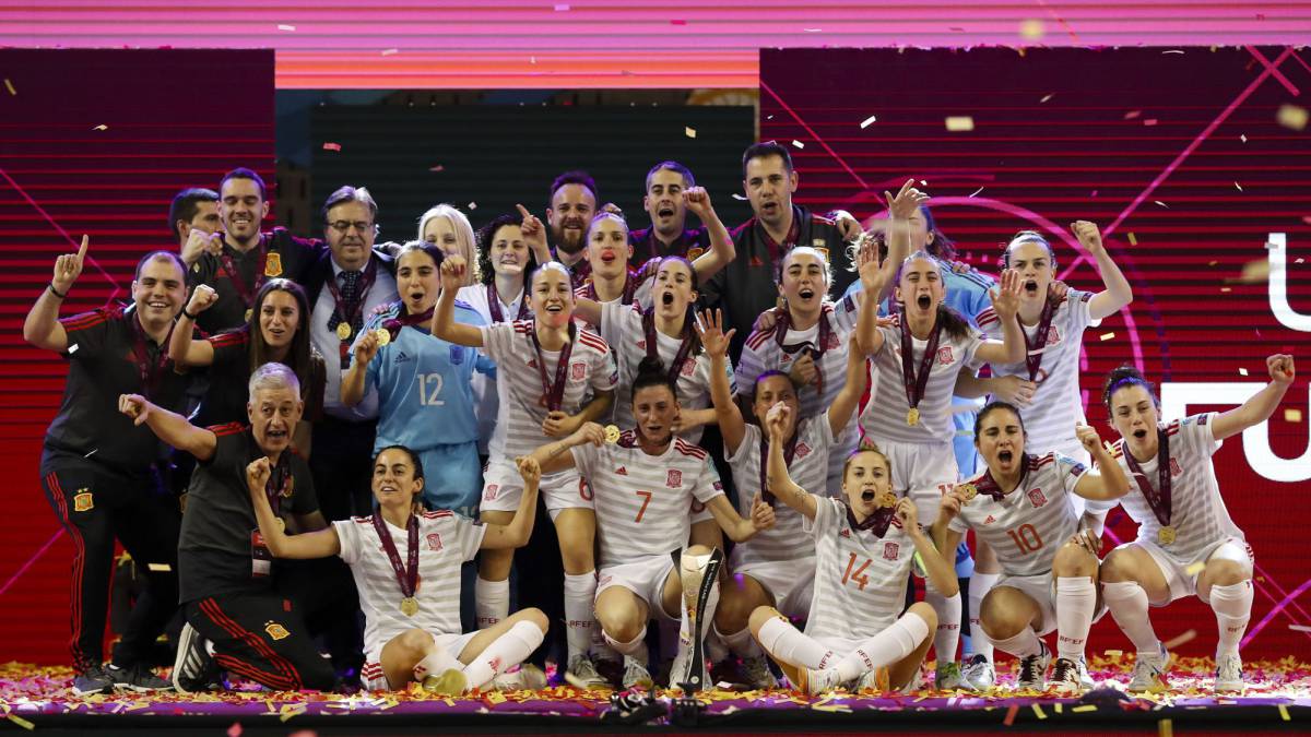 España, campeona de fútbol sala femenino - AS.com