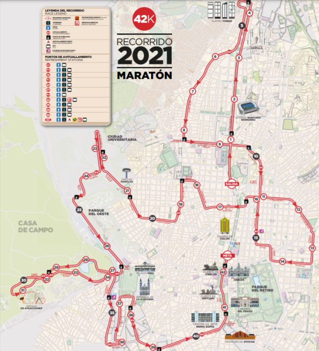 reaccionar Persona especial trabajo duro Maratón de Madrid: recorrido, participantes, horarios... - AS.com