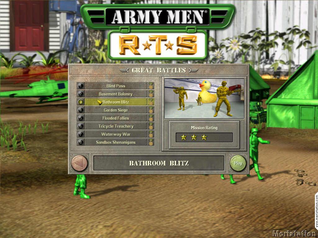 army mens rts pc