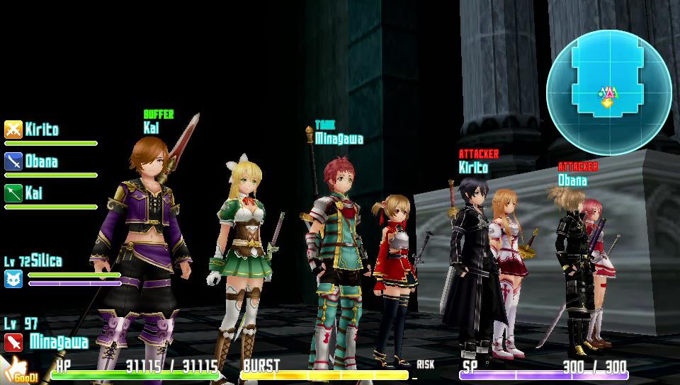 Sword Art Online Hollow Fragment Meristation