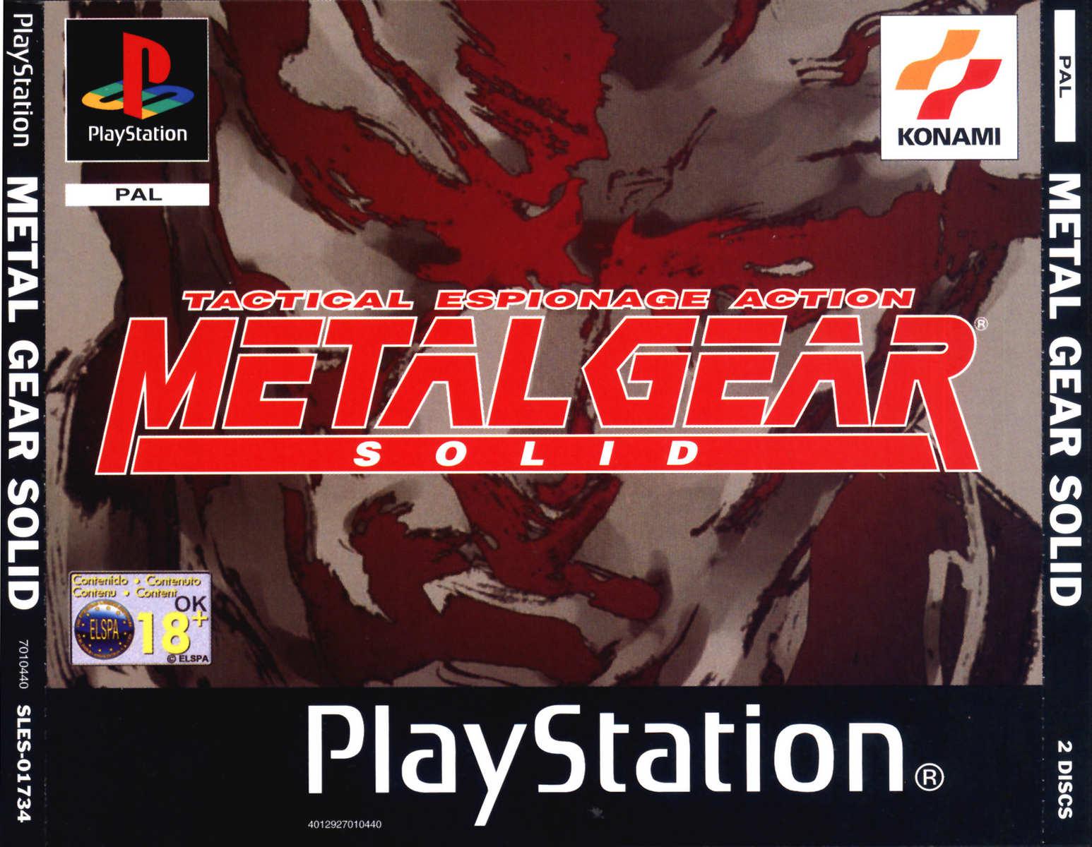 psx metal gear solid