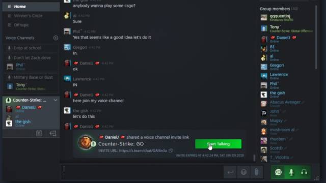 Steam Añade Un Nuevo Chat Para Parecerse A Discord Meristation