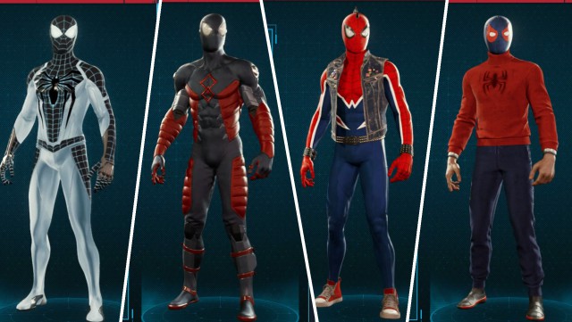 Cómo Obtener Todos Los Trajes En Marvels Spider Man - como hacer el traje de spiderman far from home sin robux