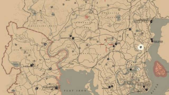 Asi Es El Mapa De Red Dead Redemption 2 Al Completo Alta Resolucion Meristation