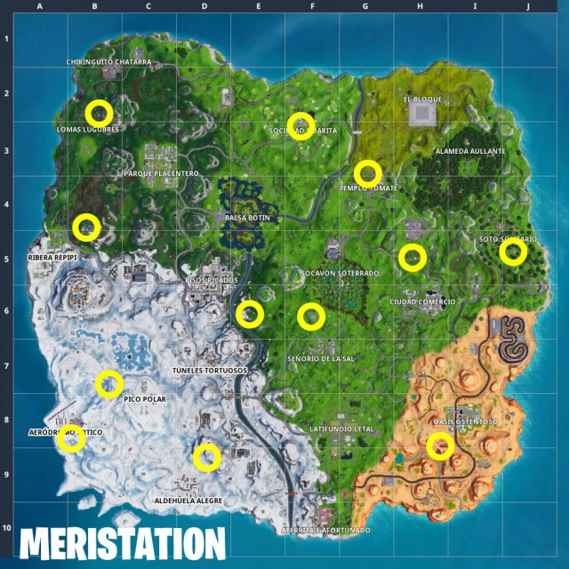 Mapa De Aviones Fortnite Atraviesa Los Aros Dorados Con Un Avion Alatormenta X 4 En Fortnite Desafio De 14 Dias Meristation