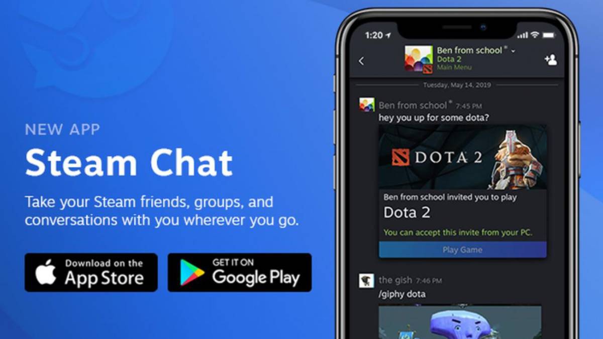 Valve Lanza Una Aplicación De Chat Para Steam En Ios Y