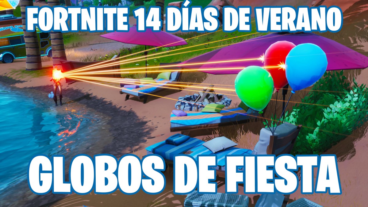 Fortnite Desafio 14 Dias De Verano Donde Estan Los - 