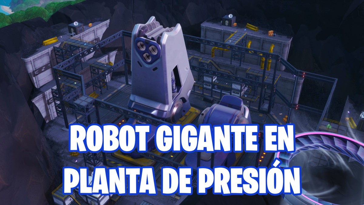 Fortnite Comienza La Construccion De Un Robot Gigante En - 