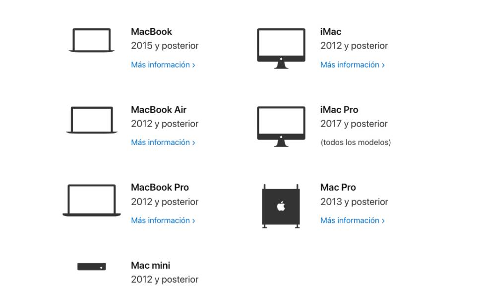 cual es el último programa de mac osx de 2017