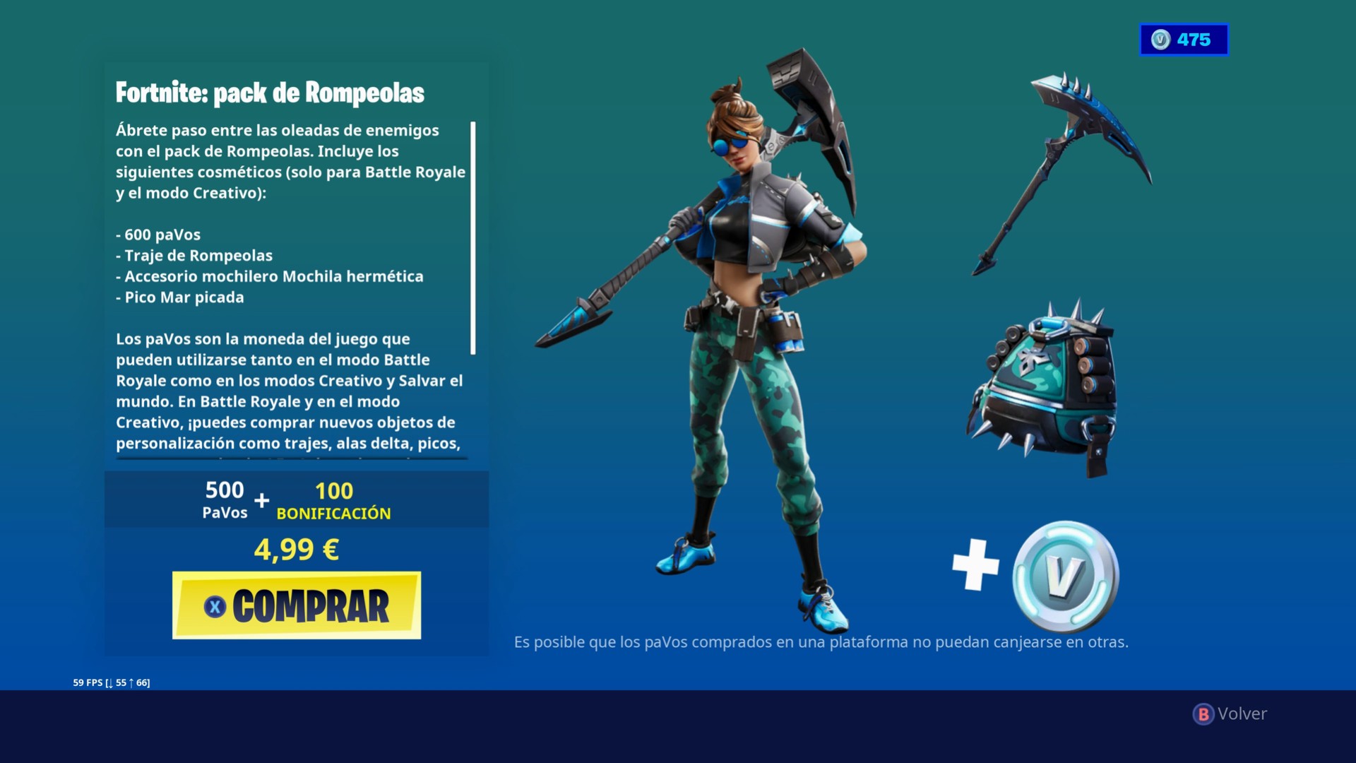 Pack 5 Euros Fortnite Fortnite Asi Es Rompeolas El Nuevo Skin Y Su Paquete Meristation