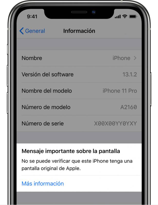 Qué pasa si a un iPhone 11 se le pone una pantalla no oficial Apple - AS.com
