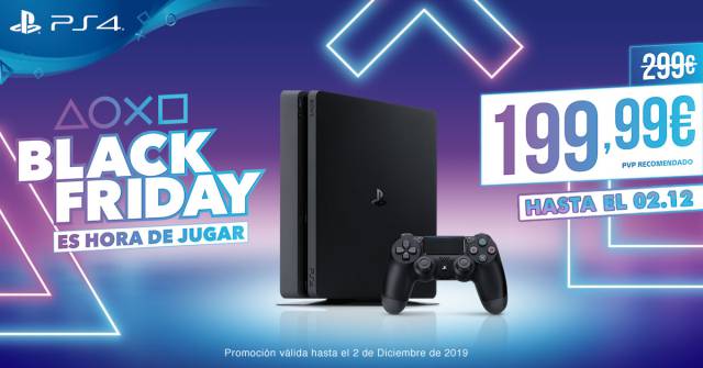 Ofertas Black Friday en PlayStation: PS4 por 199,99 euros y rebajas en  juegos - MeriStation