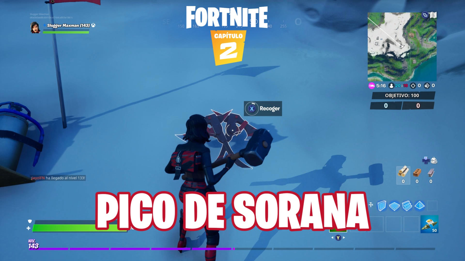 Juegas Fortnite No Y Ese Pico Desafio De Fortnite Como Obtener El Pico De Sorana Meristation